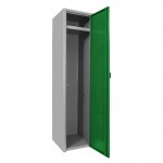 Locker metálico dual grande - 1 puerta verde 